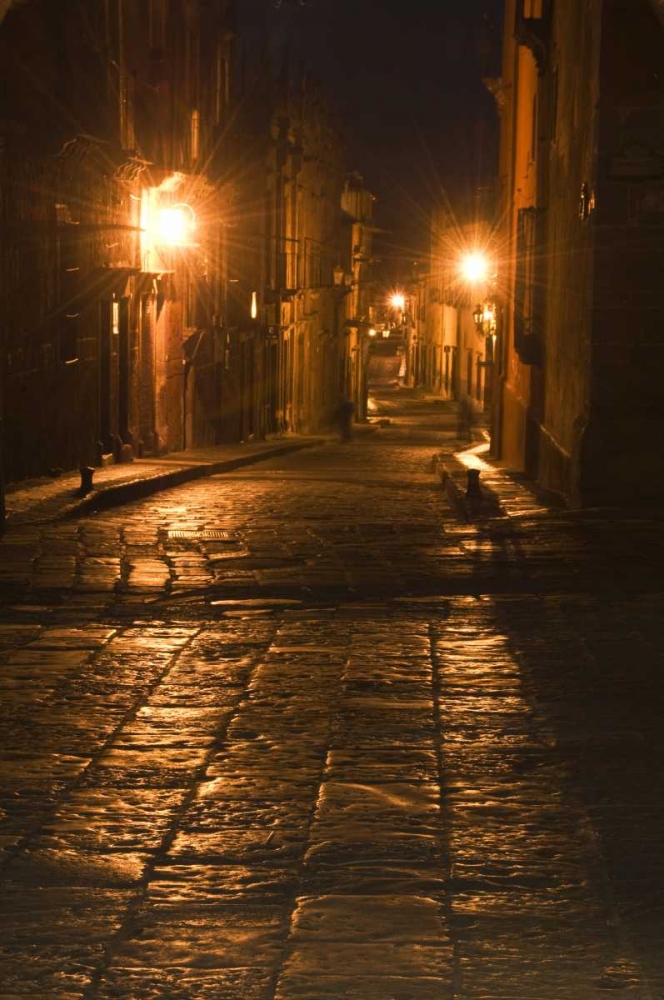Mexico, San Miguel de Allende Street Lanterns